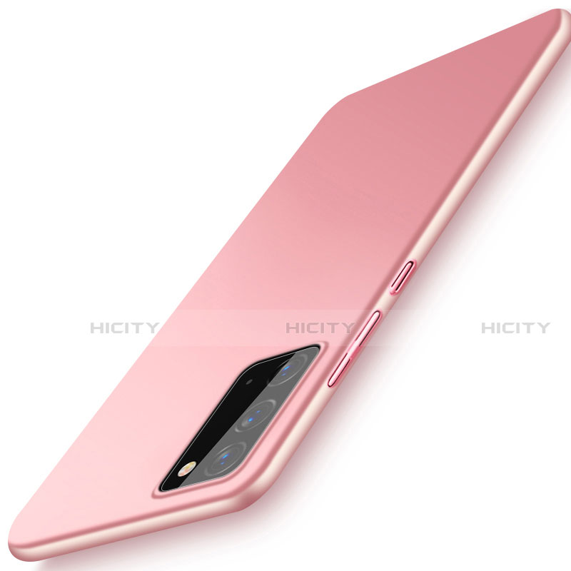 Custodia Plastica Rigida Cover Opaca P01 per Samsung Galaxy Note 20 5G Oro Rosa