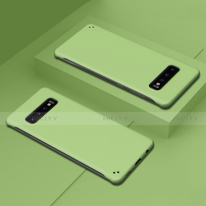 Custodia Plastica Rigida Cover Opaca P01 per Samsung Galaxy S10 5G Verde