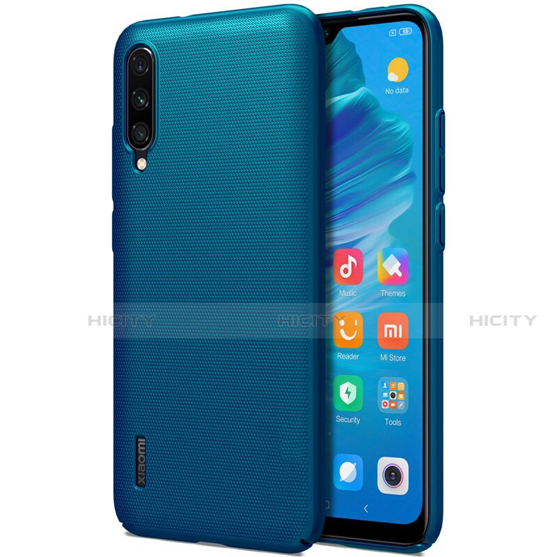 Custodia Plastica Rigida Cover Opaca P01 per Xiaomi Mi A3 Blu