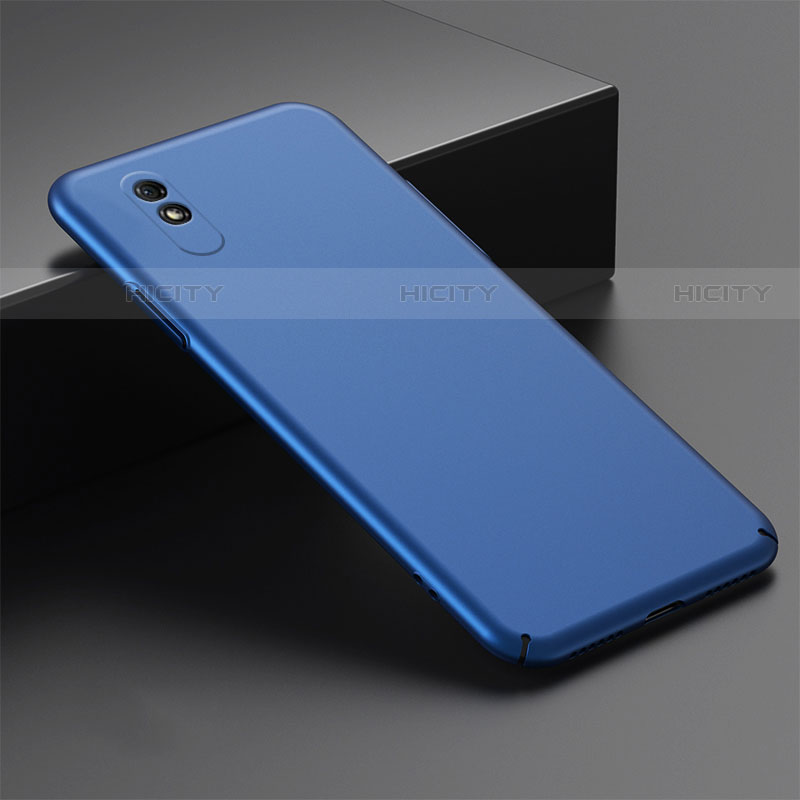 Custodia Plastica Rigida Cover Opaca P01 per Xiaomi Redmi 9A Blu