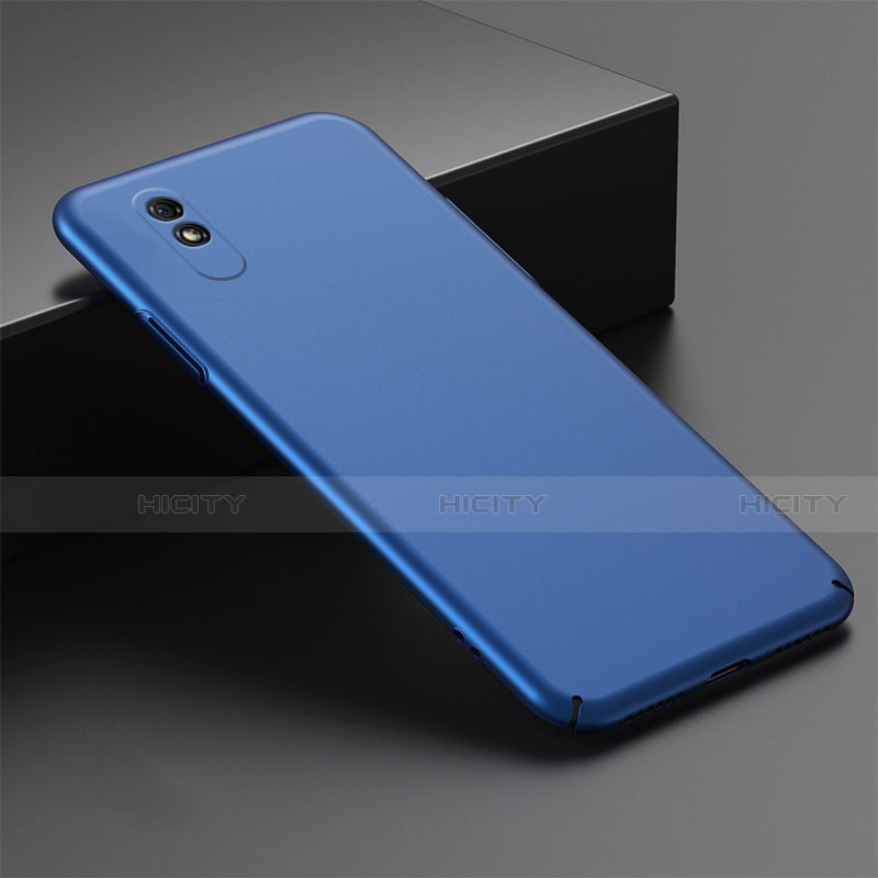 Custodia Plastica Rigida Cover Opaca P01 per Xiaomi Redmi 9i Blu