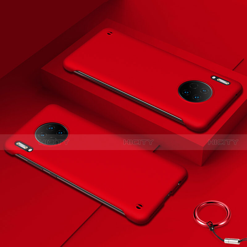 Custodia Plastica Rigida Cover Opaca P02 per Huawei Mate 30 5G Rosso