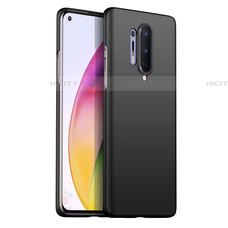 Custodia Plastica Rigida Cover Opaca P02 per OnePlus 8 Pro Nero