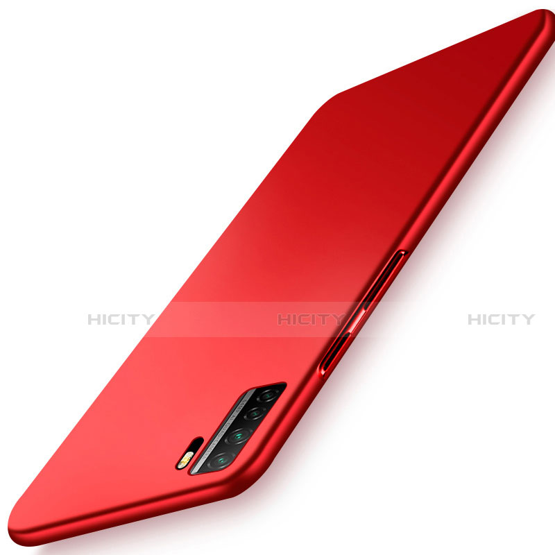 Custodia Plastica Rigida Cover Opaca P03 per Huawei Nova 7 SE 5G Rosso