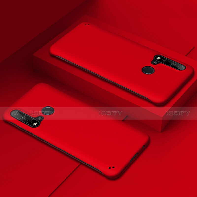 Custodia Plastica Rigida Cover Opaca P03 per Huawei P20 Lite (2019) Rosso