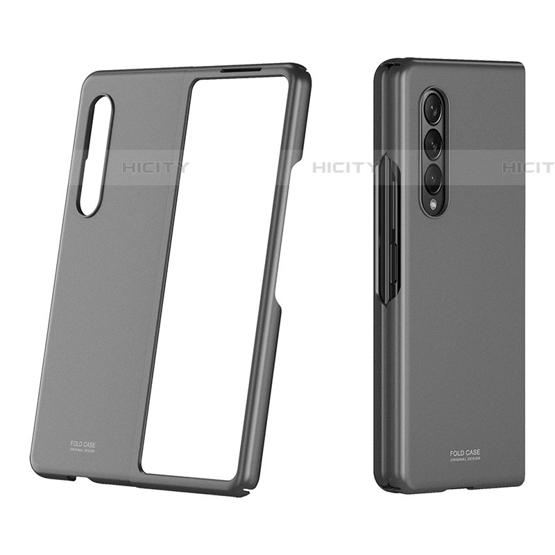 Custodia Plastica Rigida Cover Opaca P03 per Samsung Galaxy Z Fold4 5G Grigio