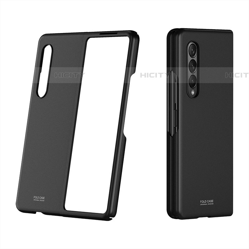 Custodia Plastica Rigida Cover Opaca P03 per Samsung Galaxy Z Fold4 5G Nero