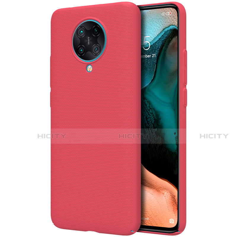 Custodia Plastica Rigida Cover Opaca P03 per Xiaomi Redmi K30 Pro Zoom Rosso