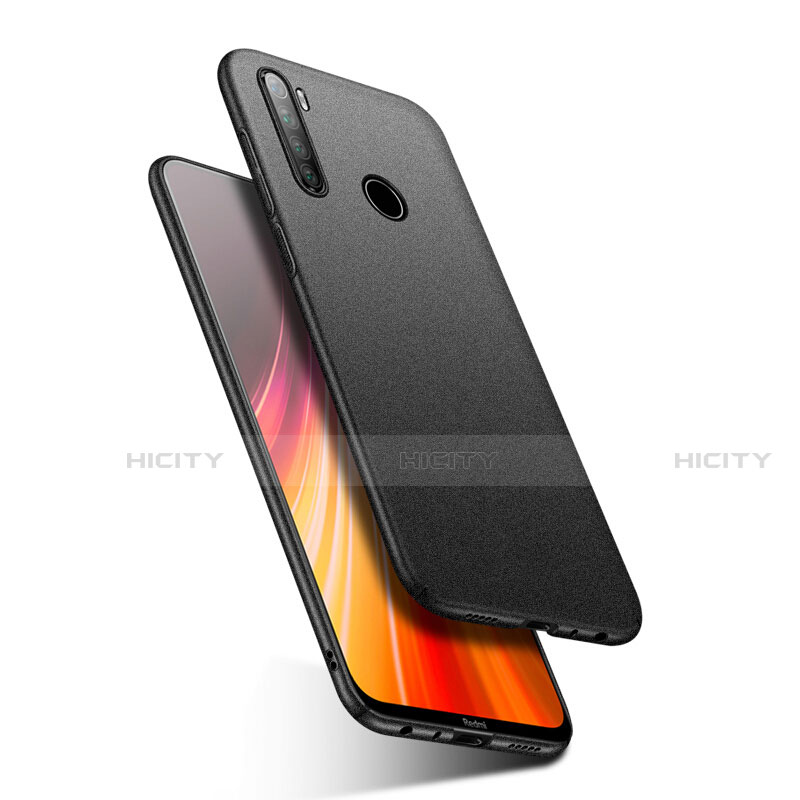 Custodia Plastica Rigida Cover Opaca P03 per Xiaomi Redmi Note 8 (2021) Nero