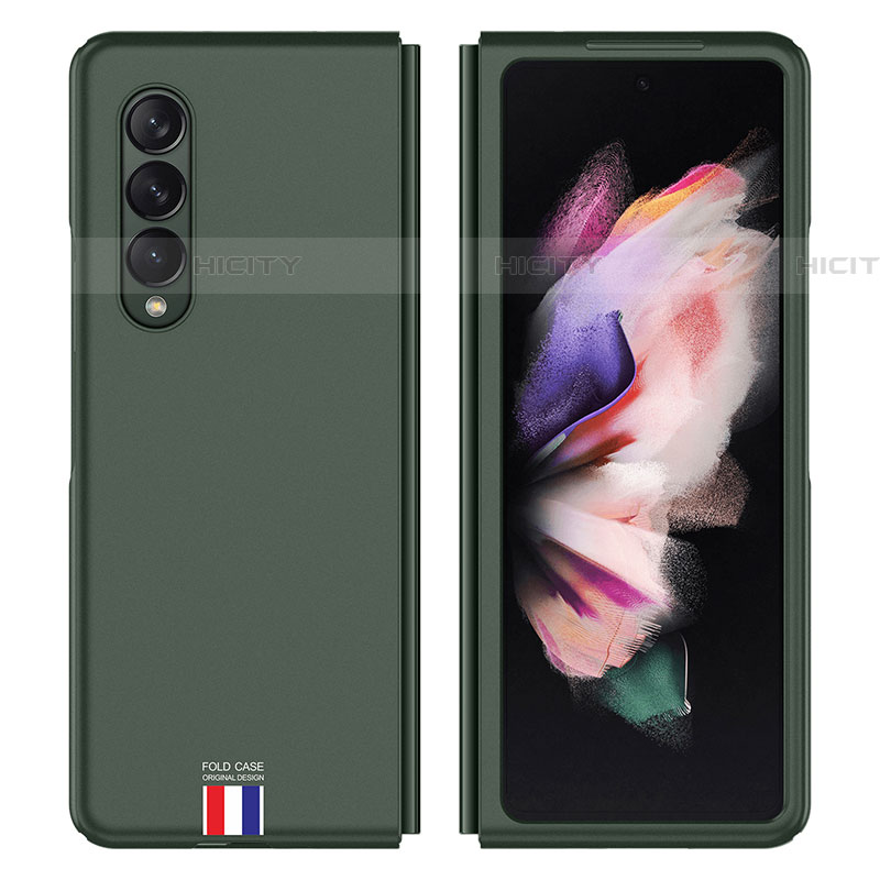 Custodia Plastica Rigida Cover Opaca P04 per Samsung Galaxy Z Fold4 5G Verde