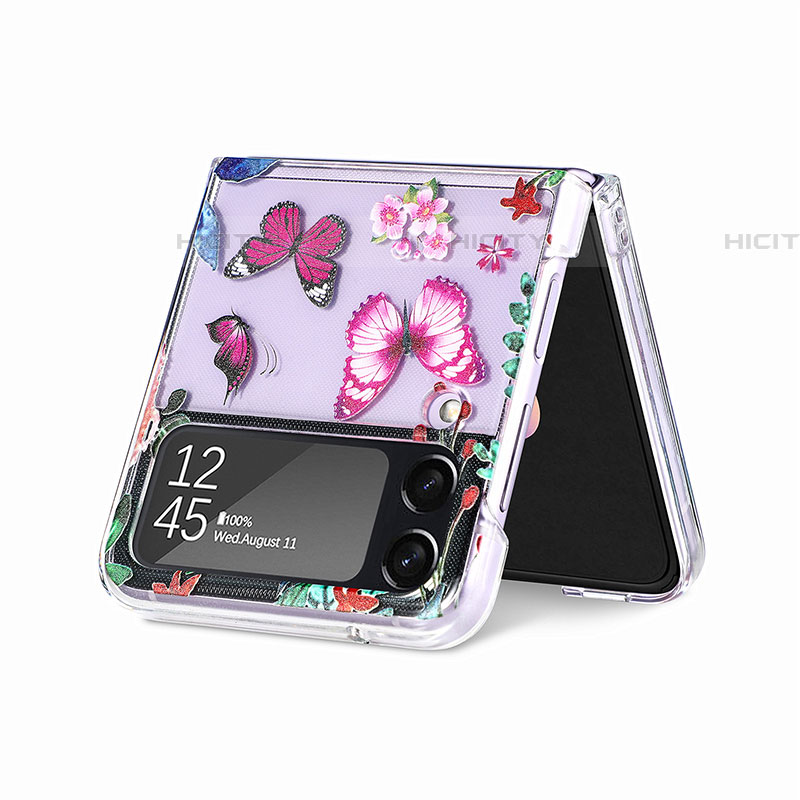 Custodia Plastica Rigida Cover Opaca P05 per Samsung Galaxy Z Flip4 5G