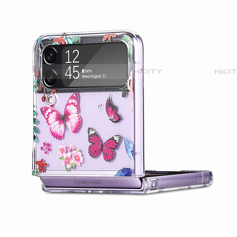 Custodia Plastica Rigida Cover Opaca P05 per Samsung Galaxy Z Flip4 5G