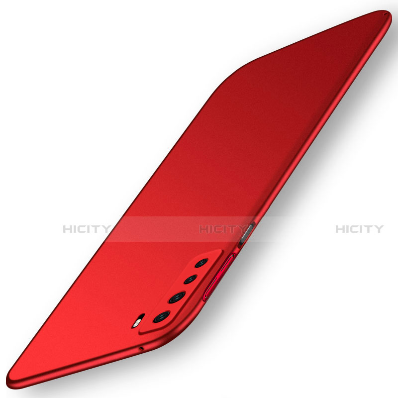 Custodia Plastica Rigida Cover Opaca P06 per Huawei P40 Lite 5G Rosso