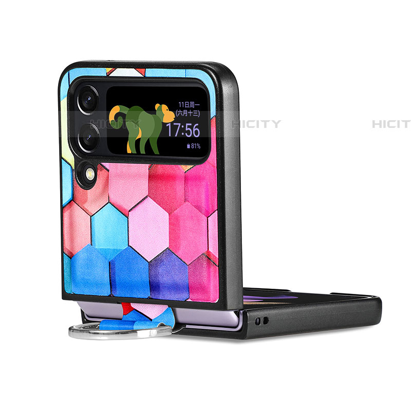 Custodia Plastica Rigida Cover Opaca P06 per Samsung Galaxy Z Flip4 5G