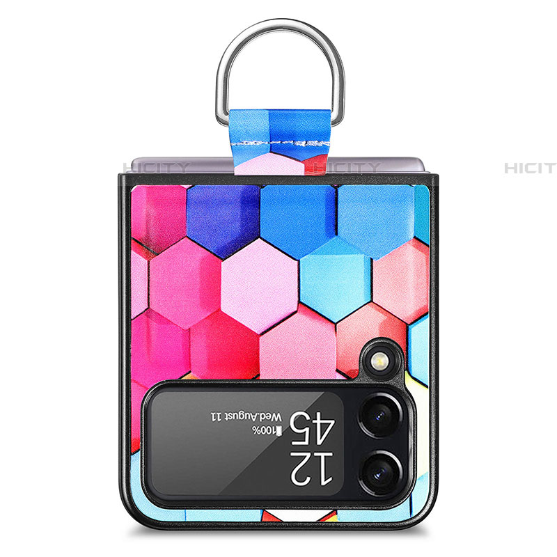 Custodia Plastica Rigida Cover Opaca P06 per Samsung Galaxy Z Flip4 5G