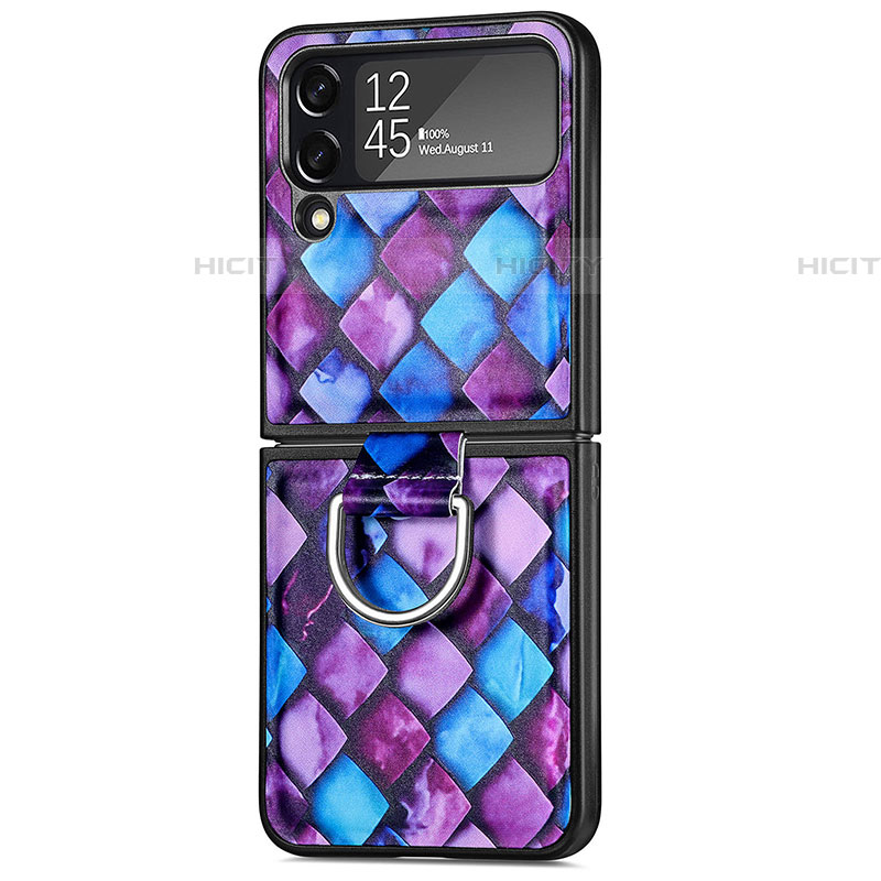 Custodia Plastica Rigida Cover Opaca P06 per Samsung Galaxy Z Flip4 5G Viola