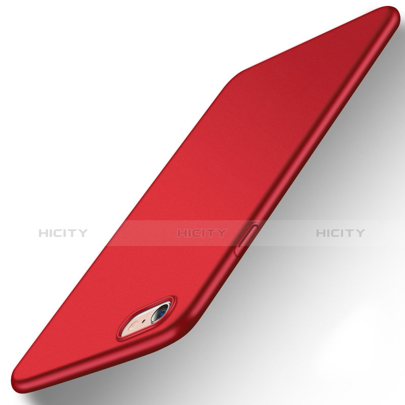 Custodia Plastica Rigida Cover Opaca P08 per Apple iPhone 6S Rosso