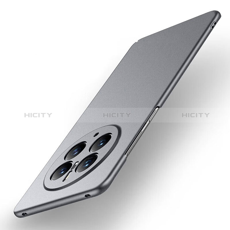 Custodia Plastica Rigida Cover Opaca per Huawei Mate 50 Pro Grigio