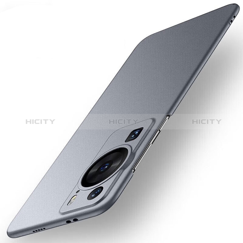 Custodia Plastica Rigida Cover Opaca per Huawei P60 Pro Grigio