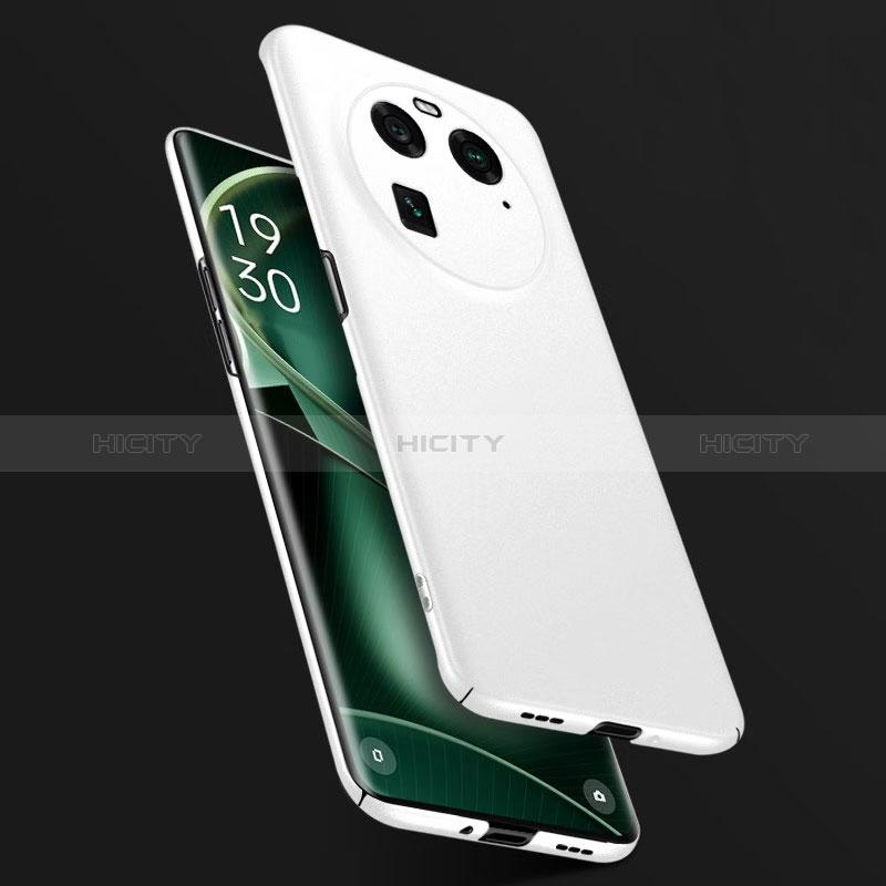 Custodia Plastica Rigida Cover Opaca per Oppo Find X6 5G Bianco