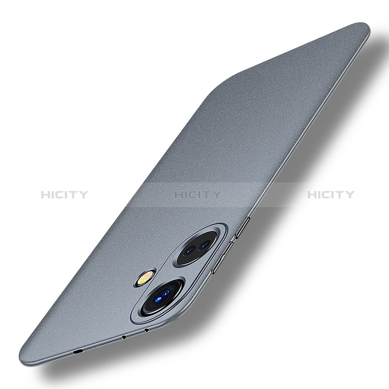 Custodia Plastica Rigida Cover Opaca per Oppo K11 5G Grigio