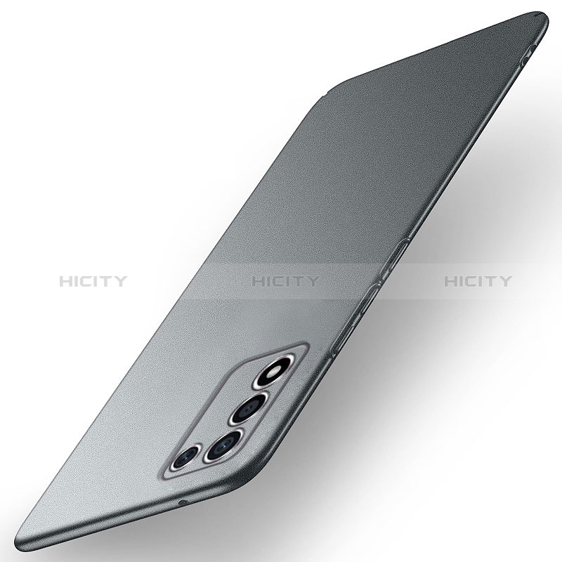 Custodia Plastica Rigida Cover Opaca per Oppo K9S 5G Grigio