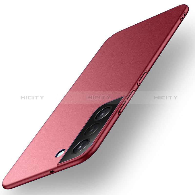 Custodia Plastica Rigida Cover Opaca per Samsung Galaxy S25 Plus 5G Rosso