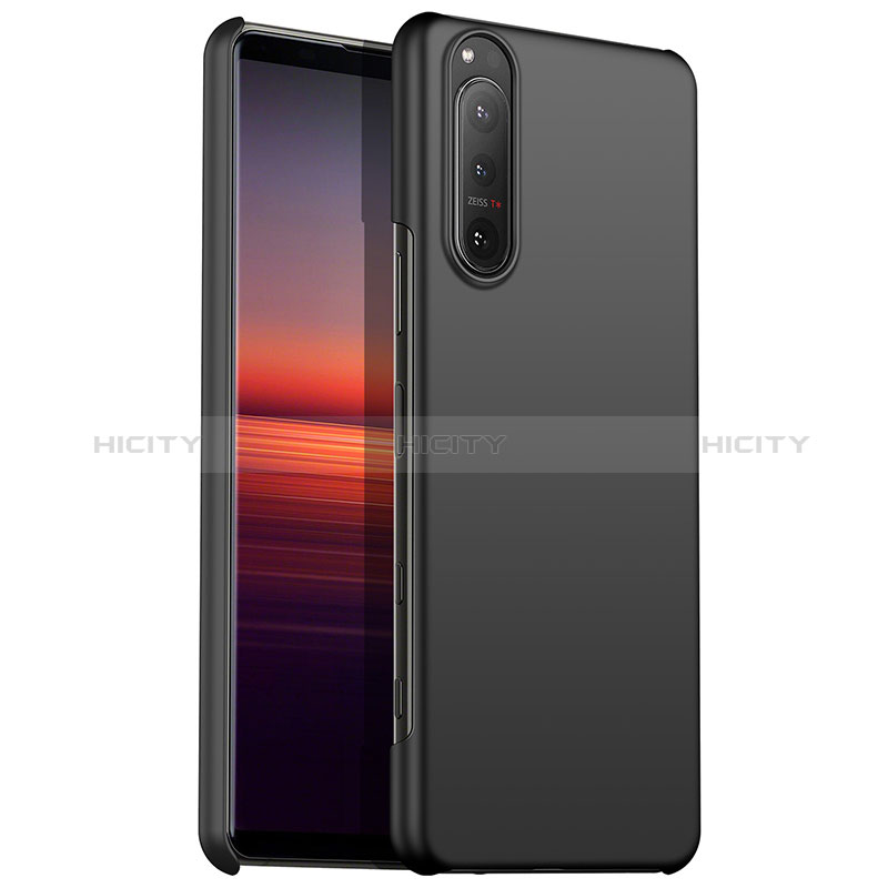 Custodia Plastica Rigida Cover Opaca per Sony Xperia 1 IV Nero