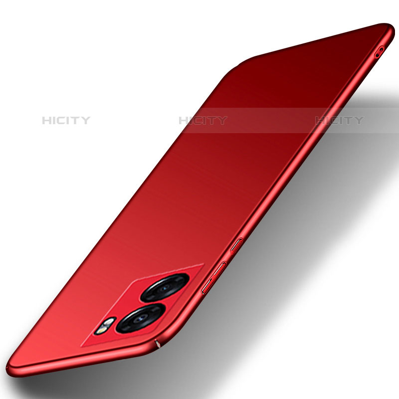 Custodia Plastica Rigida Cover Opaca per Vivo Y55s (2021) Rosso