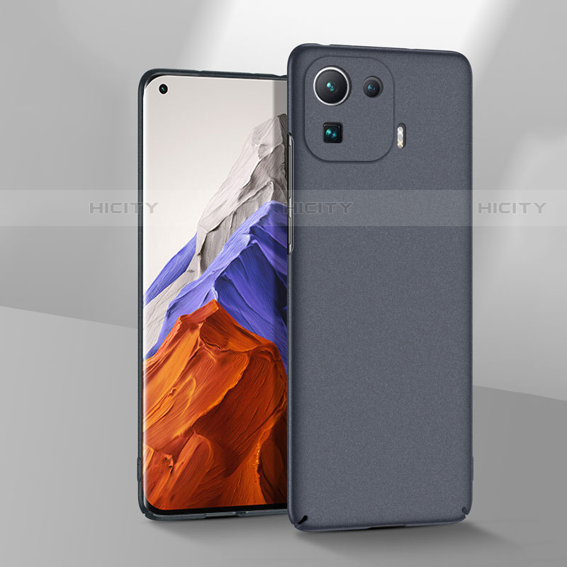 Custodia Plastica Rigida Cover Opaca per Xiaomi Mi 11 Pro 5G Grigio