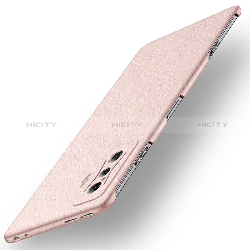 Custodia Plastica Rigida Cover Opaca per Xiaomi Poco F4 GT 5G Oro Rosa