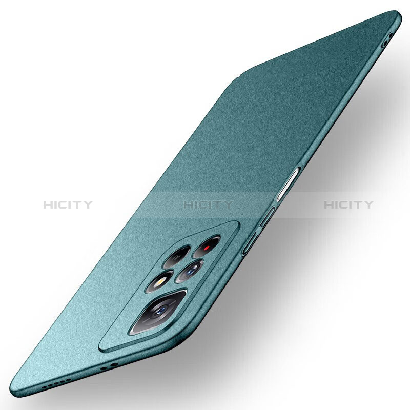 Custodia Plastica Rigida Cover Opaca per Xiaomi Poco M4 Pro 5G Verde