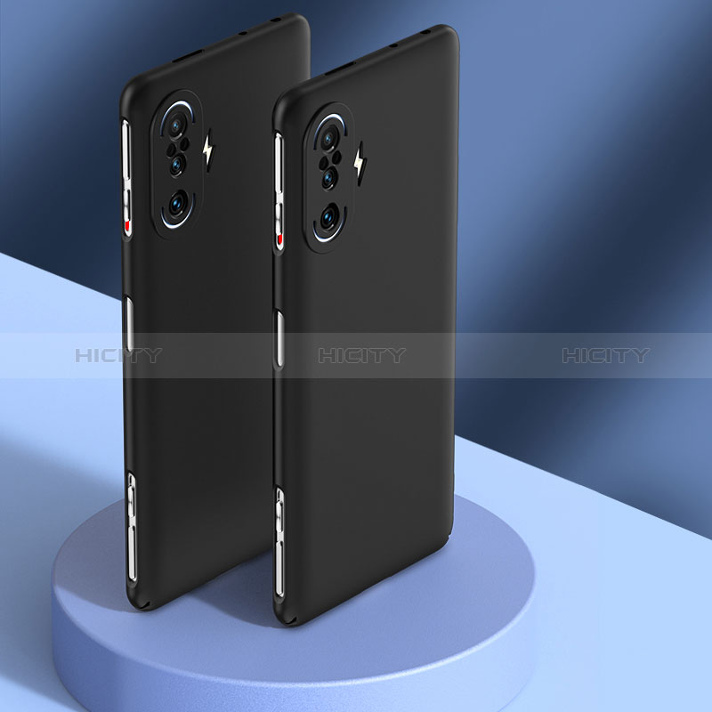 Custodia Plastica Rigida Cover Opaca per Xiaomi Redmi K40 Gaming 5G Nero