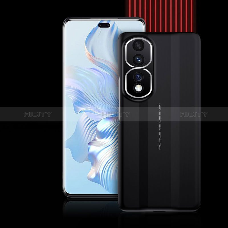 Custodia Plastica Rigida Cover Opaca QK2 per Huawei Honor 80 Pro 5G Nero