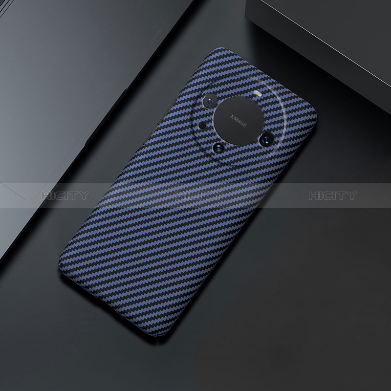 Custodia Plastica Rigida Cover Opaca Spigato per Huawei Mate 60 Pro