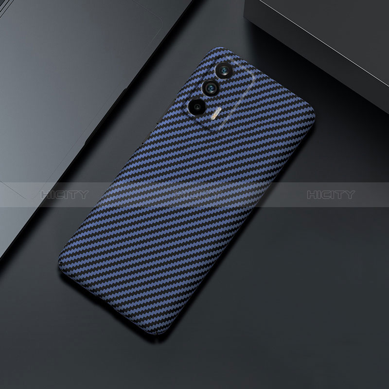 Custodia Plastica Rigida Cover Opaca Spigato per Realme GT 5G