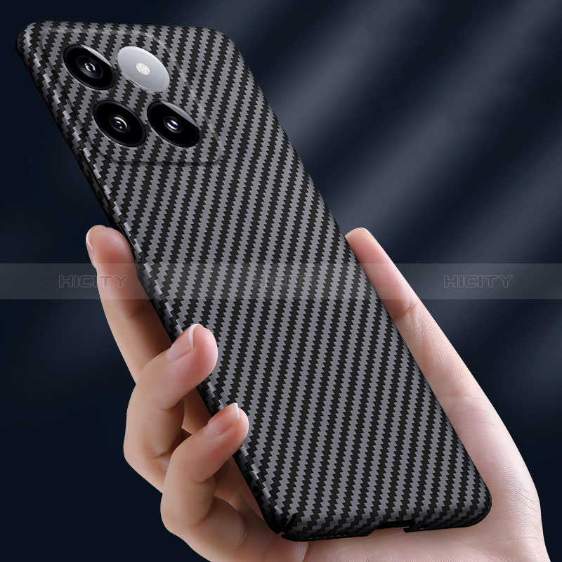 Custodia Plastica Rigida Cover Opaca Spigato per Xiaomi Mi 14 Pro 5G