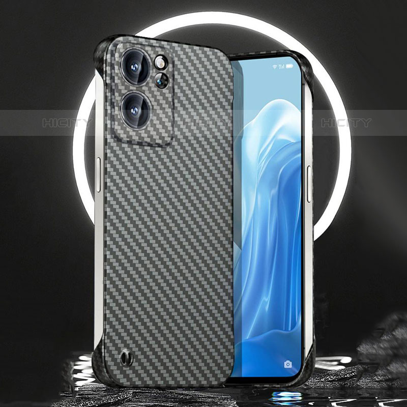 Custodia Plastica Rigida Cover Opaca Spigato T01 per Oppo Reno7 Pro 5G