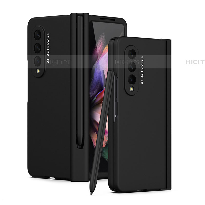 Custodia Plastica Rigida Cover Opaca T01 per Samsung Galaxy Z Fold4 5G Nero