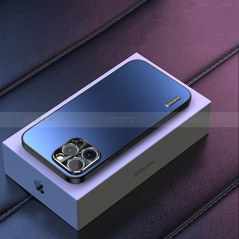 Custodia Plastica Rigida Cover Opaca TB2 per Apple iPhone 15 Pro Max Blu