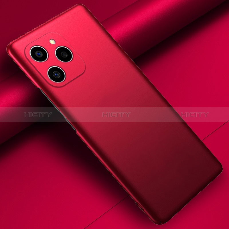 Custodia Plastica Rigida Cover Opaca YK1 per Huawei Honor 60 SE 5G Rosso