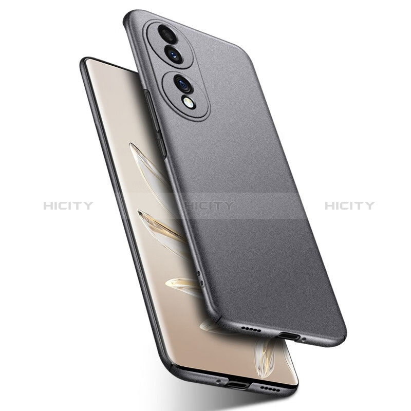 Custodia Plastica Rigida Cover Opaca YK1 per Huawei Honor 70 5G Grigio