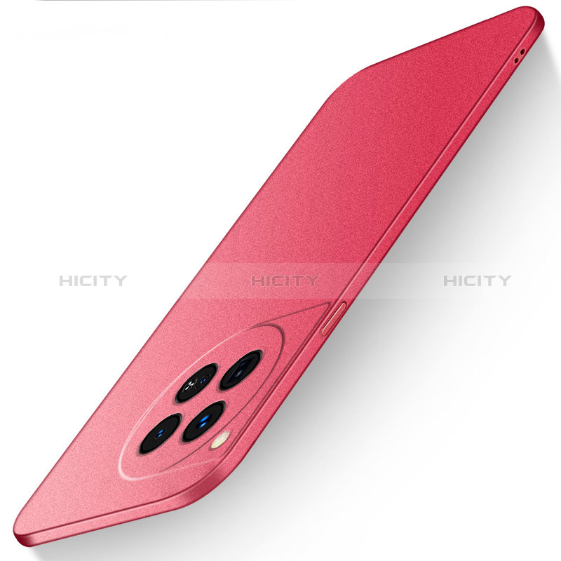 Custodia Plastica Rigida Cover Opaca YK1 per OnePlus 12 5G Rosso