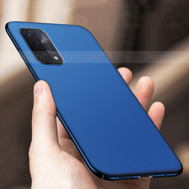 Custodia Plastica Rigida Cover Opaca YK1 per Oppo A93 5G Blu