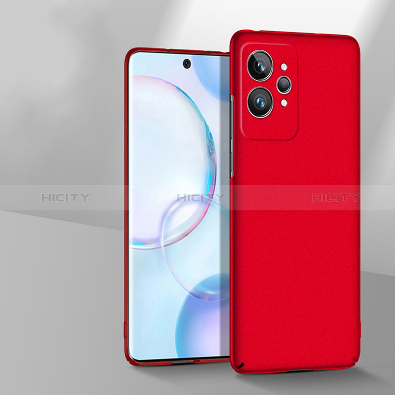 Custodia Plastica Rigida Cover Opaca YK1 per Realme GT Neo 3T 5G Rosso