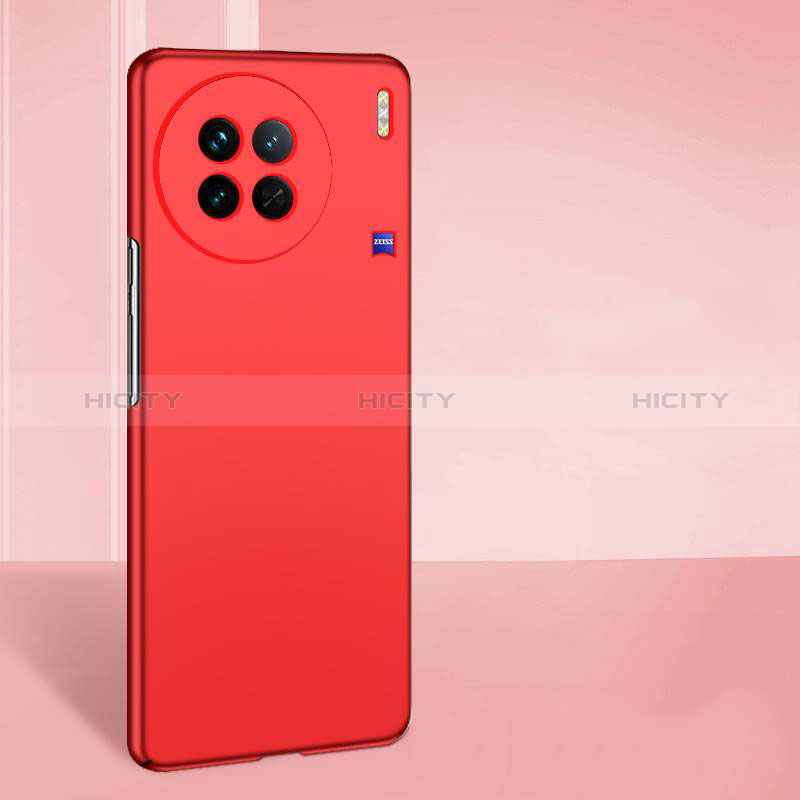 Custodia Plastica Rigida Cover Opaca YK1 per Vivo X90 Pro+ Plus 5G Rosso