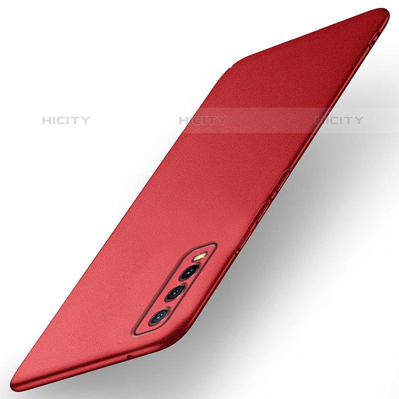 Custodia Plastica Rigida Cover Opaca YK1 per Vivo Y50t Rosso