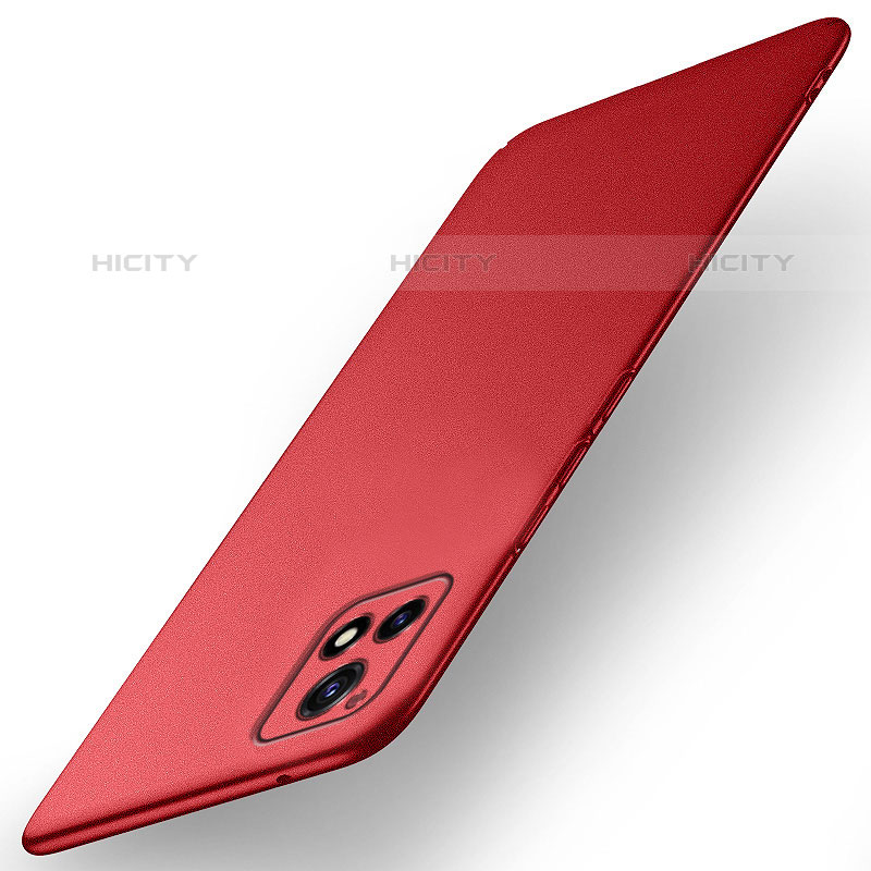 Custodia Plastica Rigida Cover Opaca YK1 per Vivo Y52s 5G Rosso