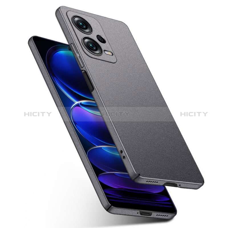 Custodia Plastica Rigida Cover Opaca YK1 per Xiaomi Redmi Note 12 Pro+ Plus 5G Grigio