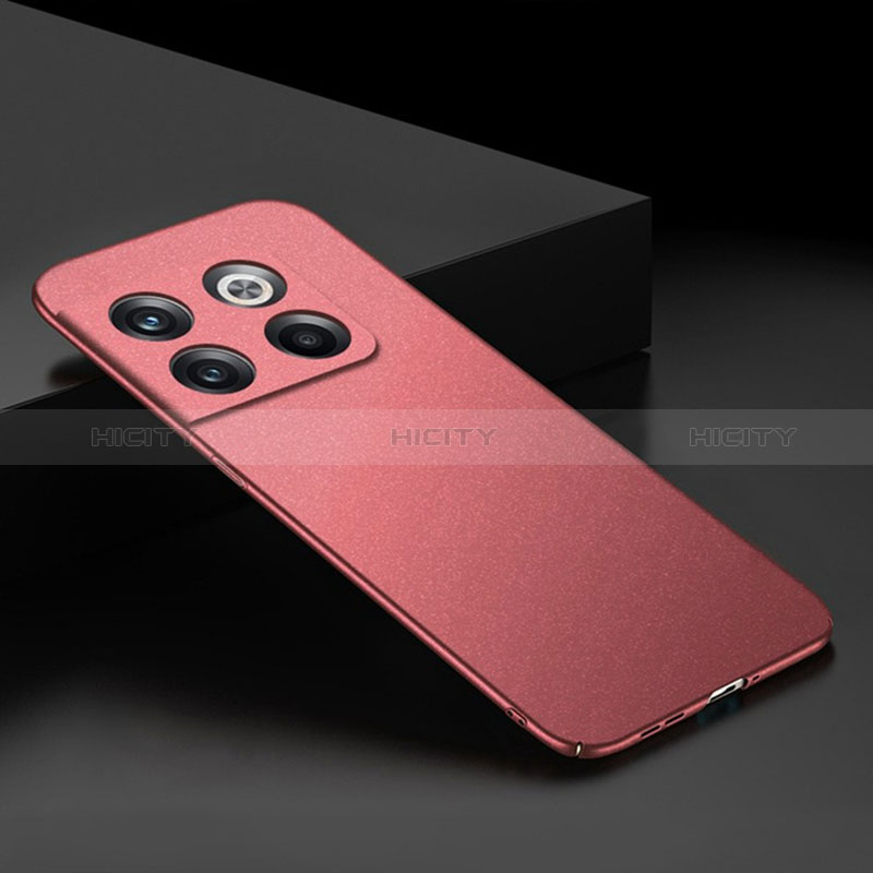 Custodia Plastica Rigida Cover Opaca YK2 per OnePlus 10T 5G Rosso